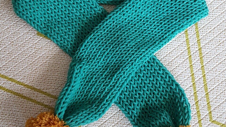 Strickanleitung Schal – kostenloses PDF zum Herunterladen